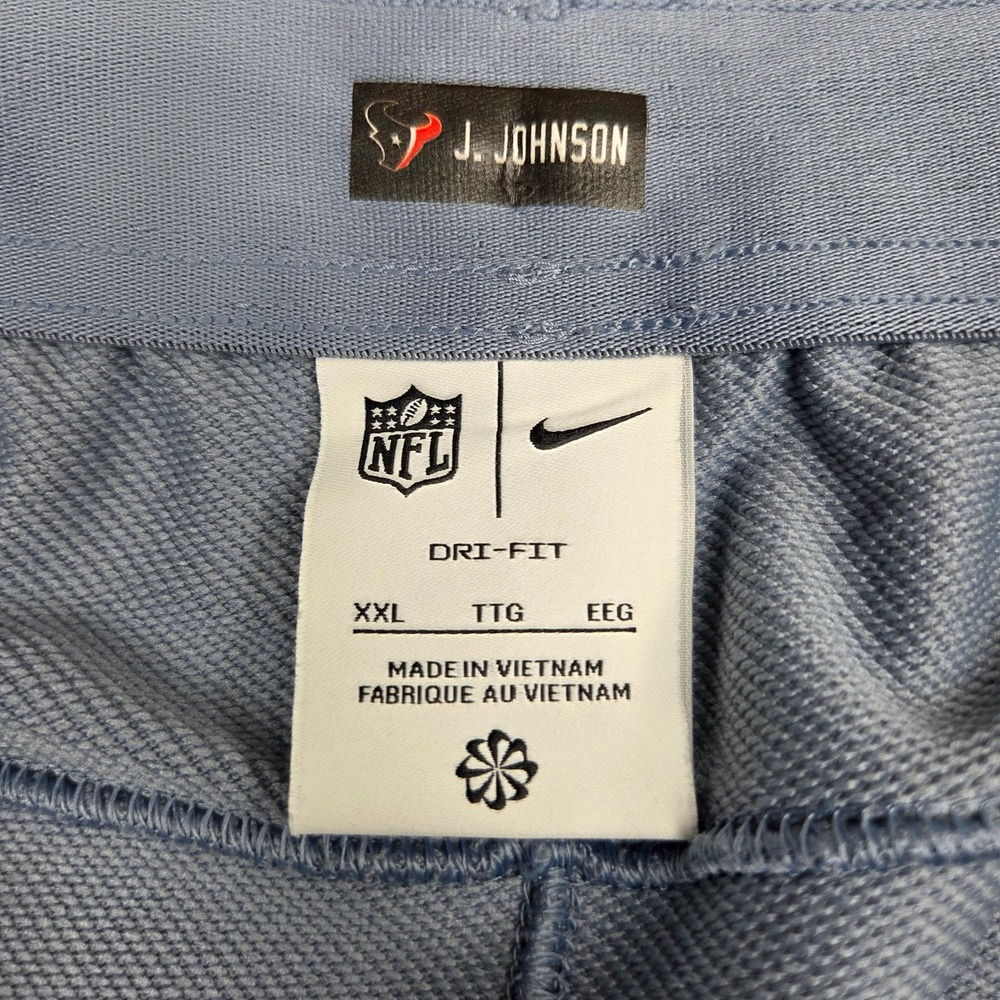 Nike Houston Texans NFL Dri-FIT Jogger Pants Mens 2XL Blue FV0011-493 Athletic - Picture 8 of 11